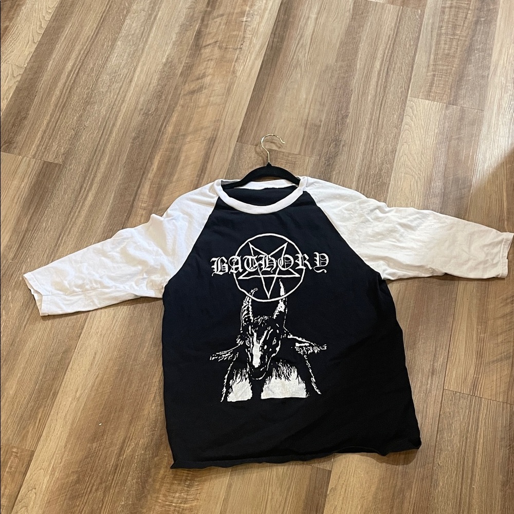 Black and White Bathory T-Shirt